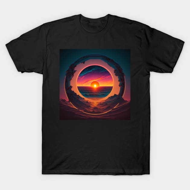 Sunset inception T-Shirt by SJG-digital